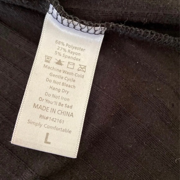 Lularoe black Caroline - Picture 3 of 4